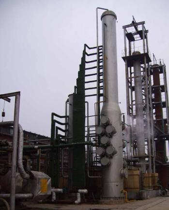 精馏塔放空原理及其气液接触状态